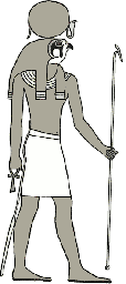 An Egyptian god