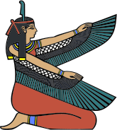 The Egyptian goddess Maat